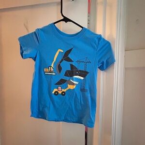 Blue shark baby tee